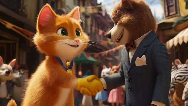 Little Orange Kitten Award Ceremony