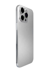modern smartphone isolated on a white background. 3d render