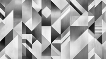 Abstract geometric wall pattern