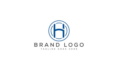 Obraz premium letter H logo design vector template design for brand.