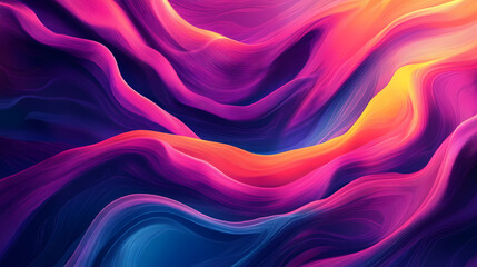 Obraz premium Abstract vector wave background. colored waves design element. curved lines isolated on white background. eps Movement - River. Illustration