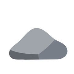 Gray cobblestone vector
