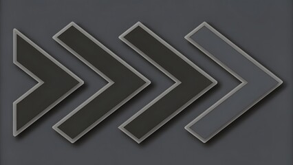 Set of black vector arrows arrows vector collecti