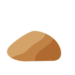 brown stones illustration
