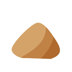 brown stones illustration
