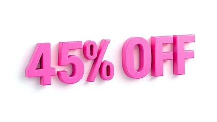 Fototapeta premium 3d discount text