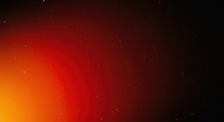 Cinematic Light Leak with Rich Red, Orange, and Yellow Hues