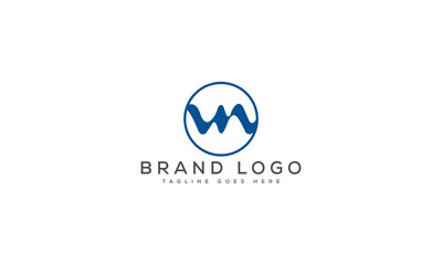 letter W logo design vector template design for brand.
