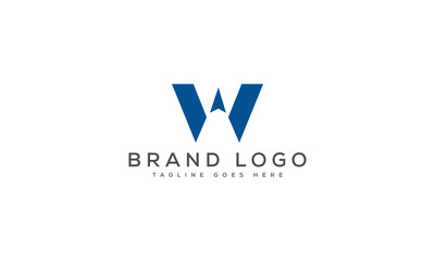letter W logo design vector template design for brand.