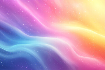 Obraz premium soft pastel rainbow sky background, ethereal, dreamy, pastel colors,