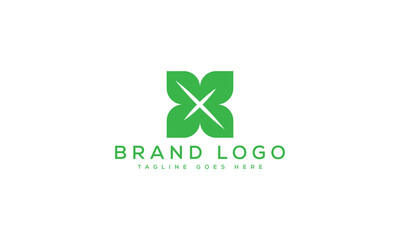 letter X logo design vector template design for brand.
