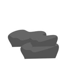 Simple rock illustration
