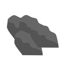 Simple rock illustration
