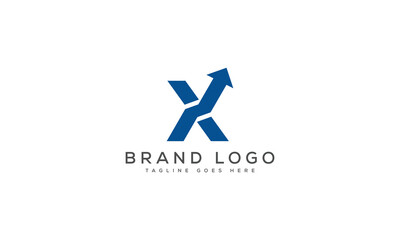letter X logo design vector template design for brand.