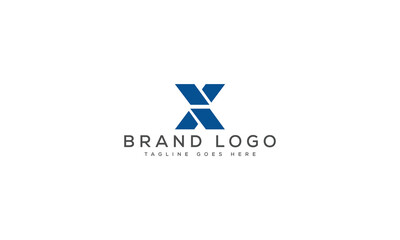 letter X logo design vector template design for brand.