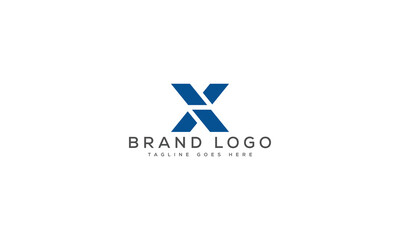 letter X logo design vector template design for brand.