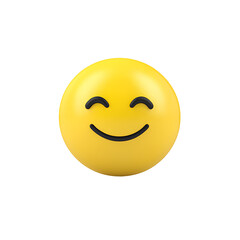 Fototapeta premium 3D yellow rolling eyes emoji