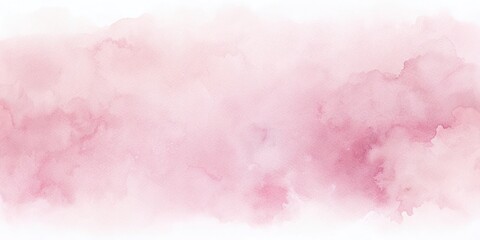 Soft Pink Watercolor Background for School Presentations - Elegant Design