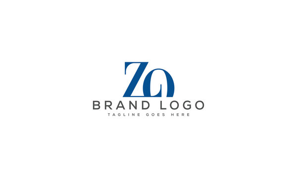 letter ZO logo design vector template design for brand.