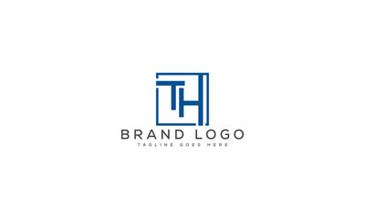 Obraz premium letter TH logo design vector template design for brand.