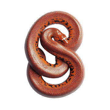 3D logo python constricting aggressively