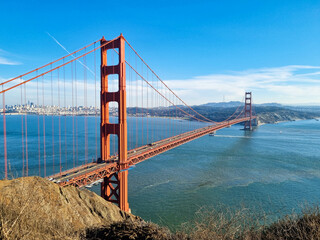 Golden Gate Bridge, San Francisco Bay, California, United States