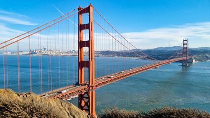 Golden Gate Bridge, San Francisco Bay, California, United States