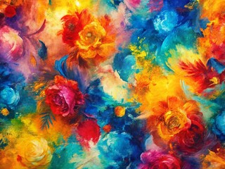 Vintage Abstract Expressionist Background Pattern for E-commerce Website Design