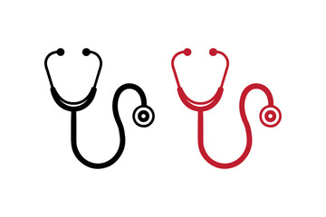stethoscope with heart