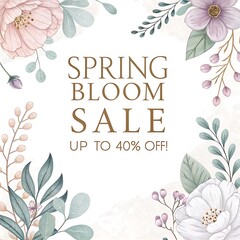 floral background with flowers