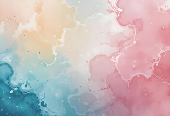 abstract background with soft pastel color splashes and hints of texture