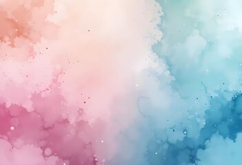 Fototapeta premium abstract background with soft pastel color splashes and hints of texture