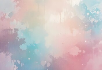 Obraz premium abstract background with soft pastel color splashes and hints of texture