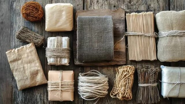 Rustic Crafts: Natural Materials and Textures