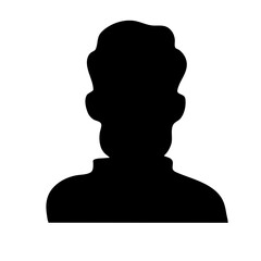 Avatar portrait silhouettes
