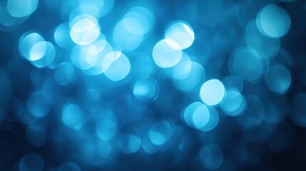 Obraz premium Elegant Corporate Abstract Background With Soft Defocused Blue Gradient And Premium Bokeh Light Effects For Business Presentations