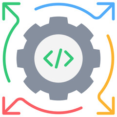 Devops Flat Icon