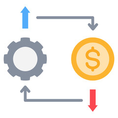 Efficiency Flat Icon