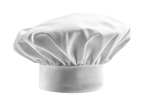 Cooking event chef hat kitchen. Isolated on transparent background, png.