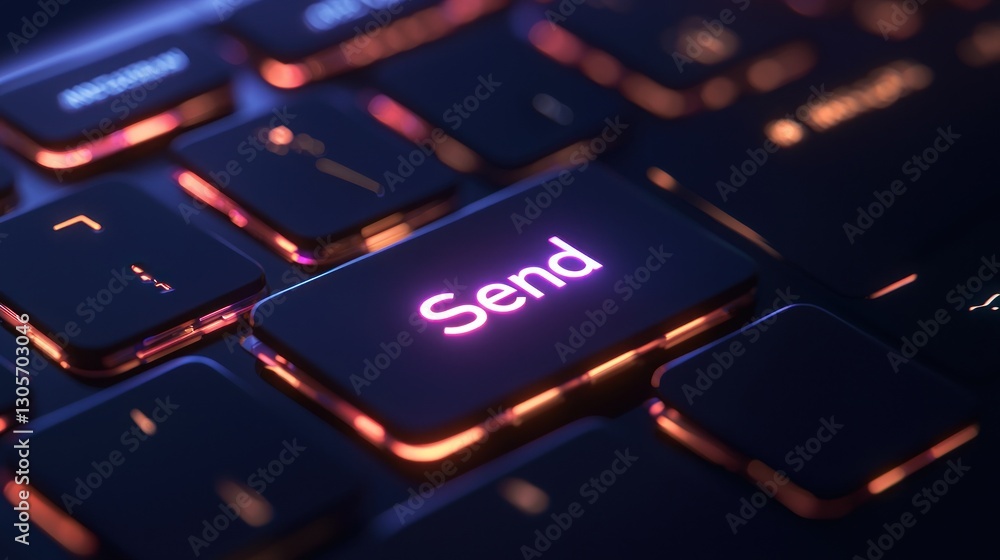 Aufkleber illuminated keyboard's 
