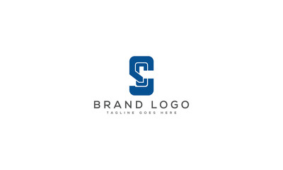 letter CS logo design vector template design for brand.