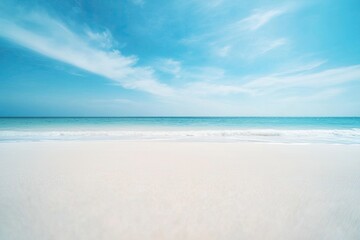 A beautiful sea scene set in summer or spring against a vintage beach backdrop, with an abstract element