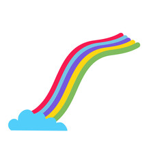 Cartoon rainbow
