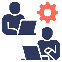 Co Worker Mixed Icon