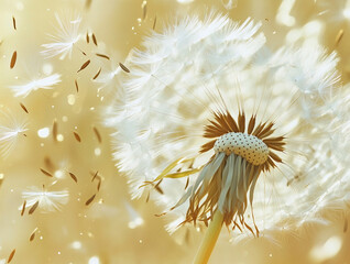 Dandelion close up  