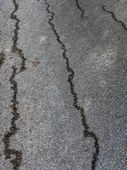 Obraz premium Strassenschäden