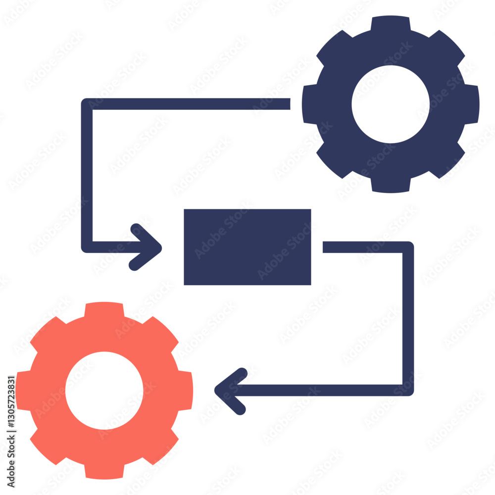 Poster automation mixed icon