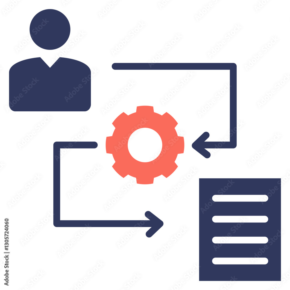 Poster workflow mixed icon