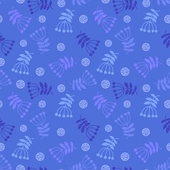 Abstract floral seamless flowers pattern for wrapping paper and fabrics and kids