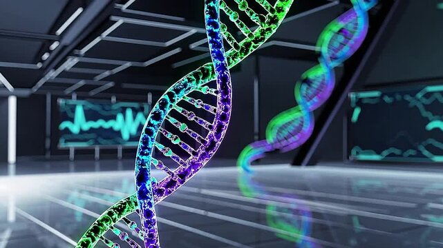 dna molecule background